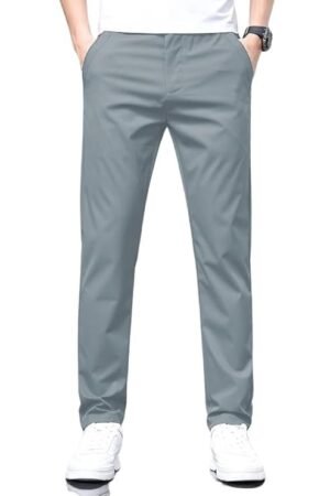 Men's Regular Casual Trouser - Grey