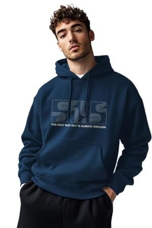 Printed Hoodies, Blue