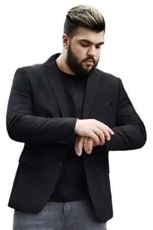 Men's Casual Blazer, Black
