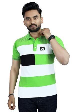 Men's Half Sleeve T-Shirt, Mint Green