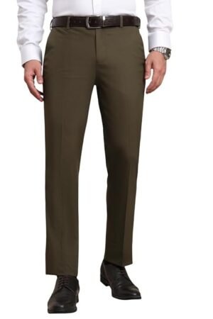 Men's Formal Trouser, Dark Brown