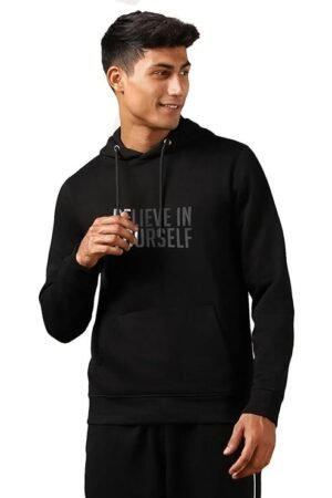 Printed Hoodies for Man, Black