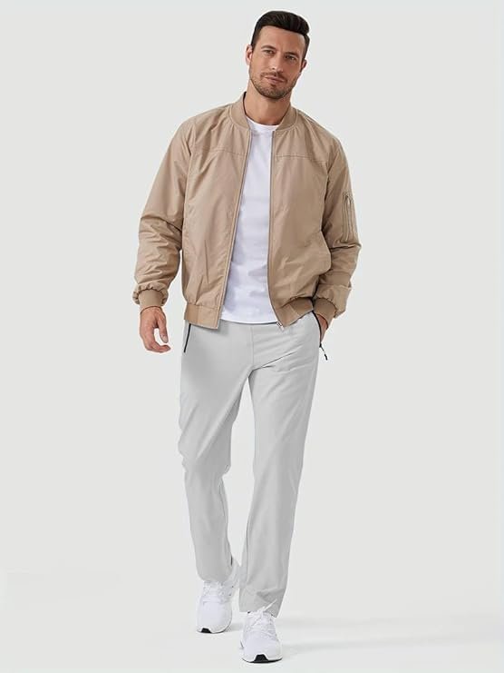 Track Pants for Men, White - Image 3