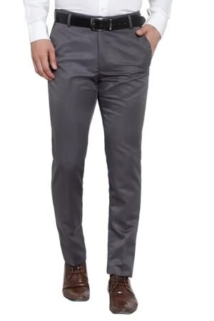 Men's Formal Trouser, Dark Grey