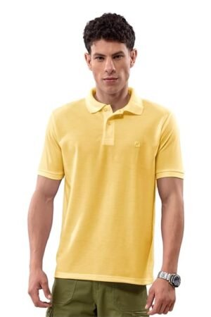 Men's Polo T-Shirt, Yellow