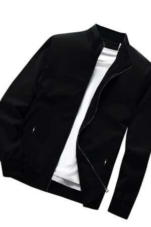 Men's Regular Jacket, Black