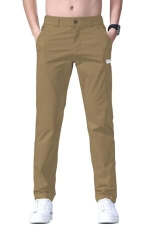 Men's Regular Casual Trouser - Brown