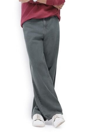 Men's Loose Mid Rise Jeans Grey