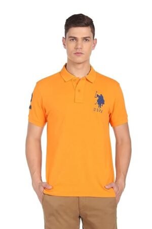 Men's Regular Fit T-Shirt, Orange