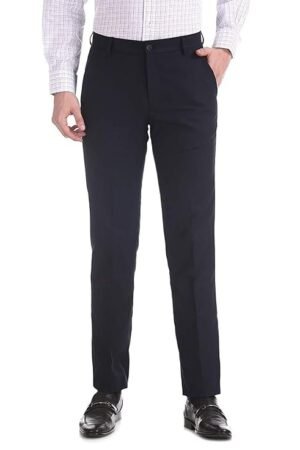 Men's BottomLine Formal Trousers, Blue