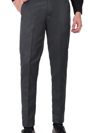 Men's Formal Pant, Dark Grey