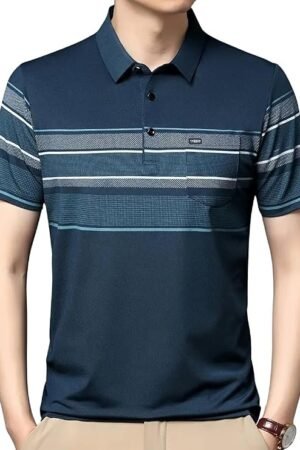 Men T-Shirt, Navy Blue