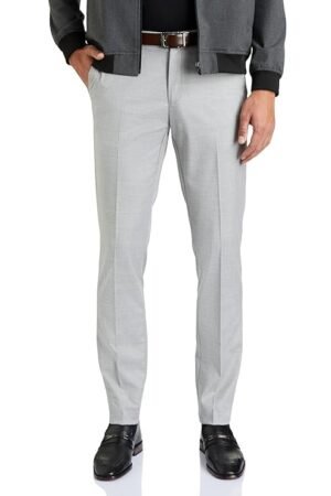 Men's Slim Fit Formal Pants, Grey
