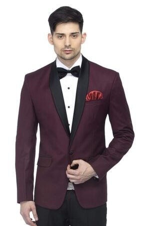 Men's Tuxedo Blazers, Wine