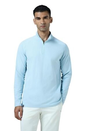 Men's Full Sleeve T-Shirt, Light Blue