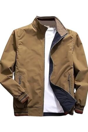 Lightweight Outwear Jacket, Khaki