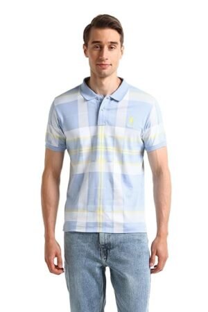 Men's Polo Regular Fit Shirt, Light Blue