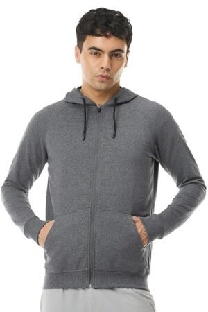 Zipper Hoodies Jackets for Men, Grey