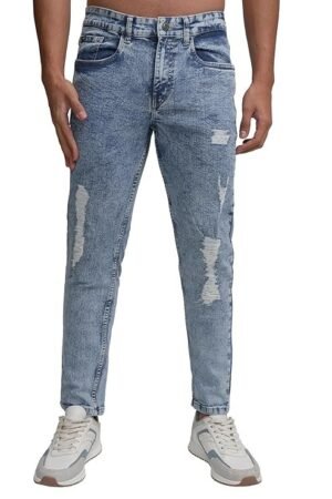 Men's Highlander Tapered Jeans, Light Blue