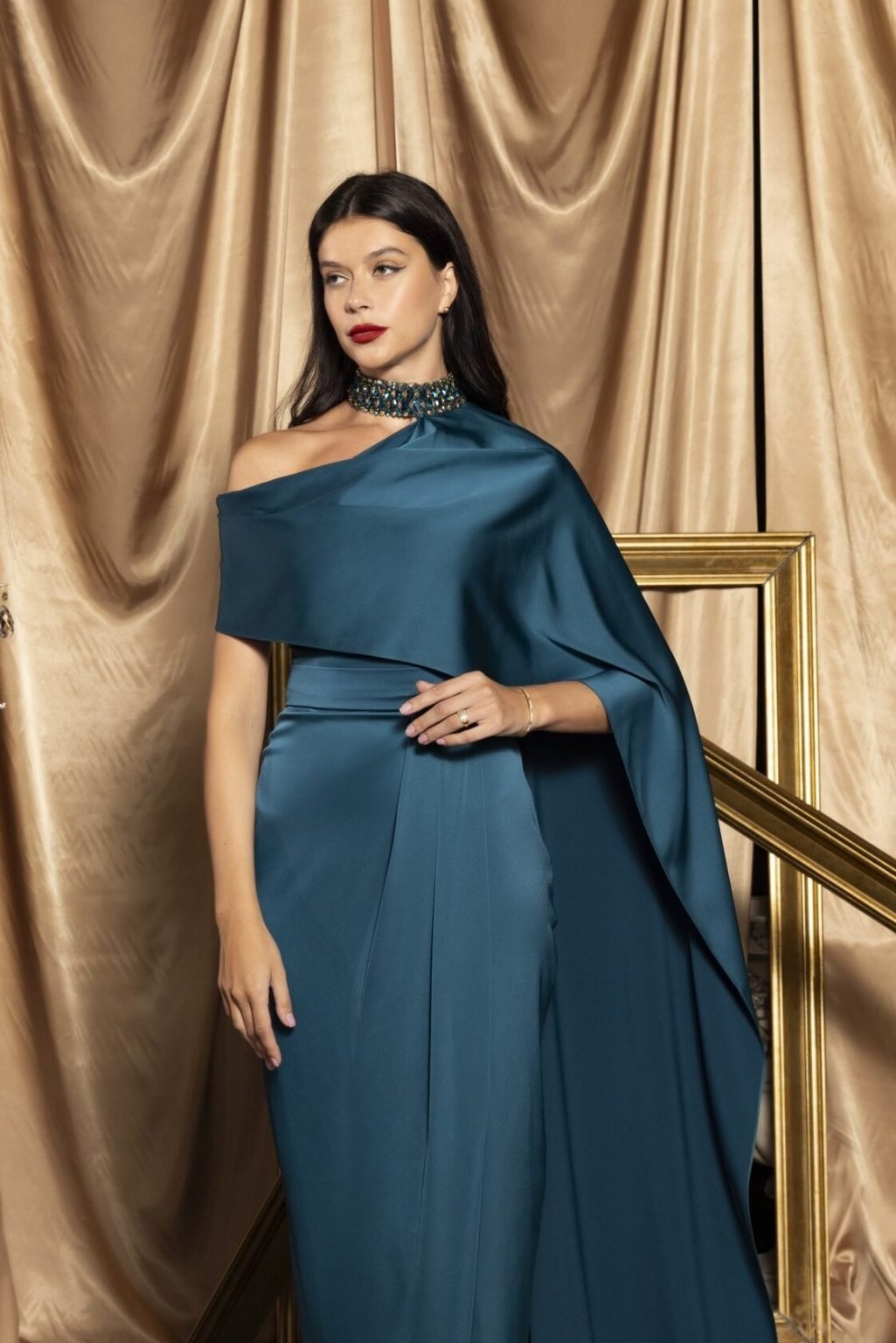 Women's Lana Dress, Dark Blue