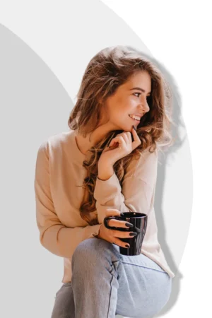 Women's Plain Top, Beige